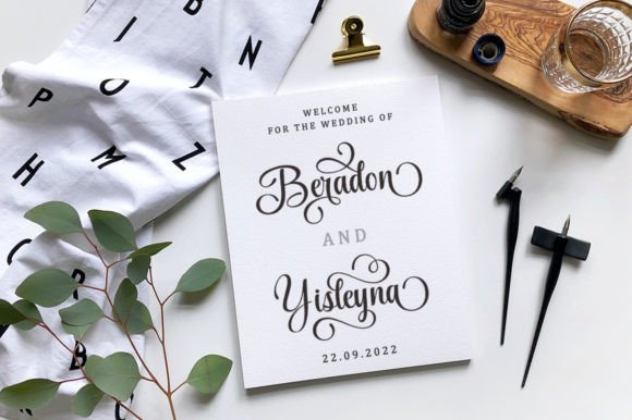 Randelany Font PNG with transparent background - Preview 6