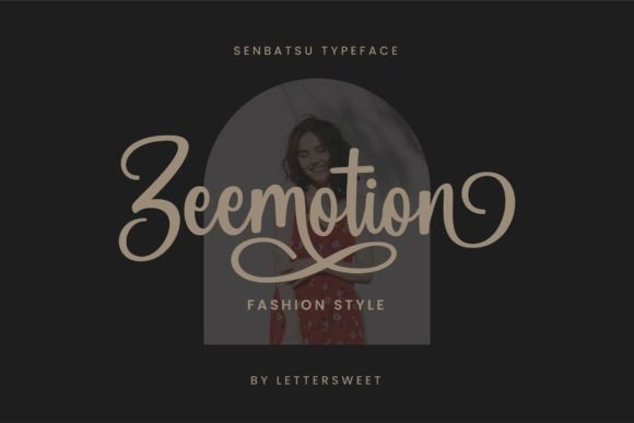 Senbatsu Font PNG with transparent background - Preview 4