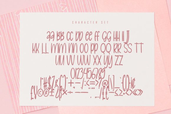 Sharen Font PNG with transparent background - Preview 6