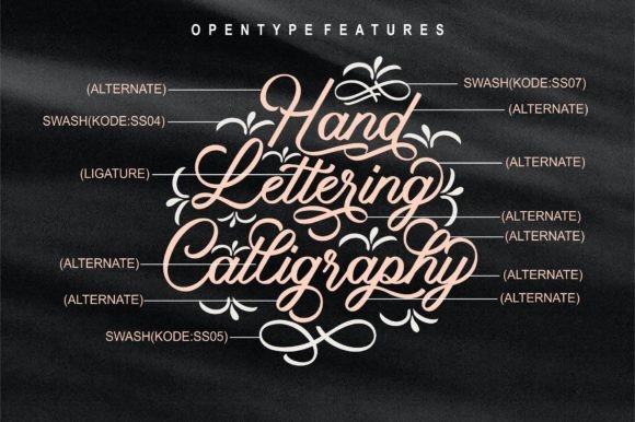 Ametha Louring Font - Preview 1