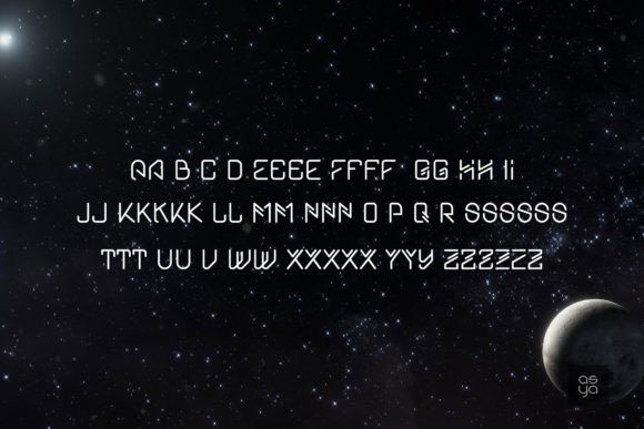 Astromix Font - Preview 2