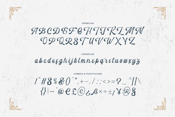 Athertone Font - Preview 1