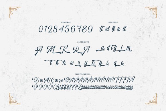 Athertone Font - Preview 2