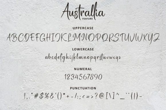 Australlia Font - Preview 6