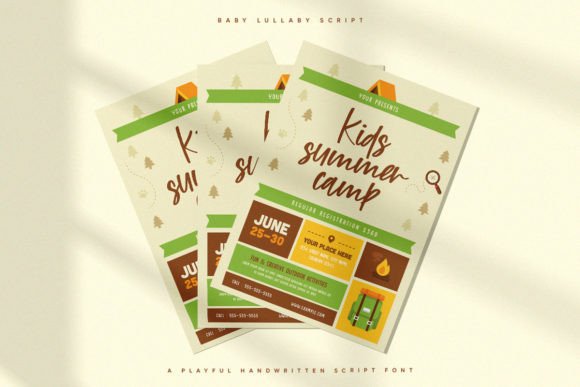 Baby Lullaby Font - Preview 2