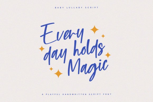 Baby Lullaby Font - Preview 4