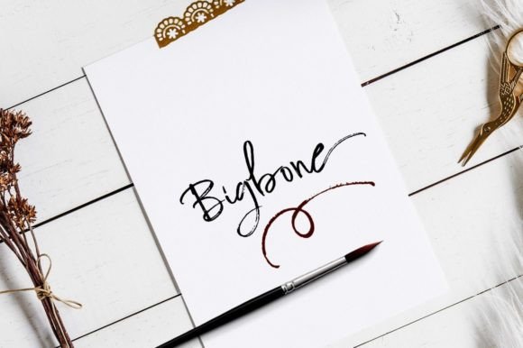 Bigbone Font - Preview 6