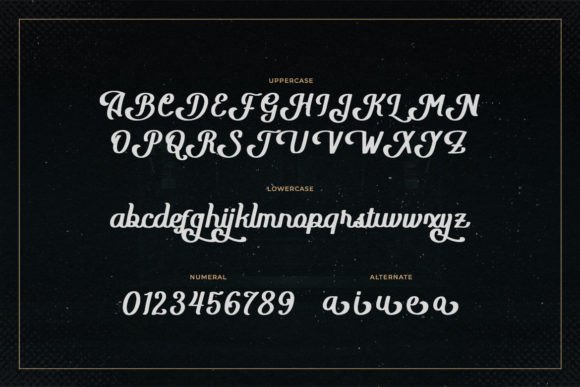 Blacklight Font - Preview 1