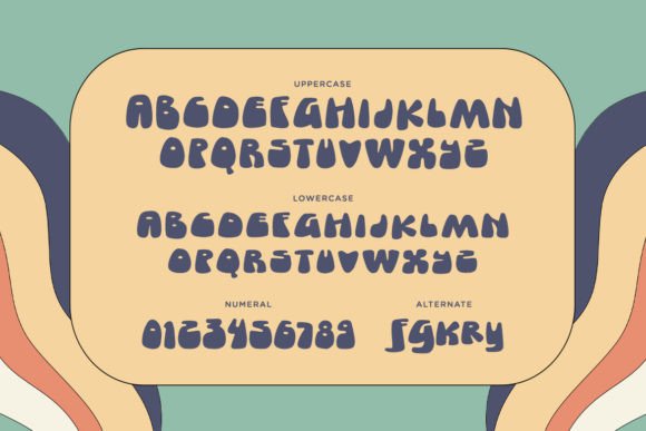 Bluetick Font - Preview 1