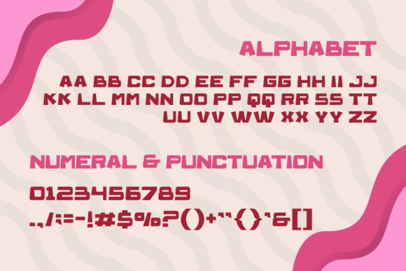 Blunker Font - Preview 1