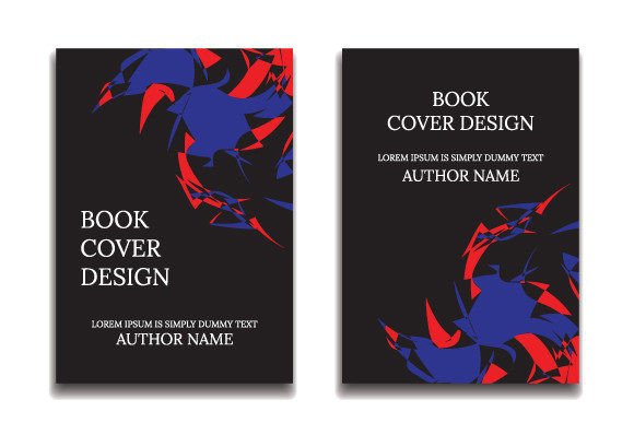 Book Cover Design in Black Graphic Print Templates By GraphicBubble