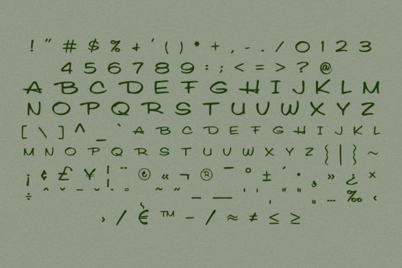 Central Park Font - Preview 2
