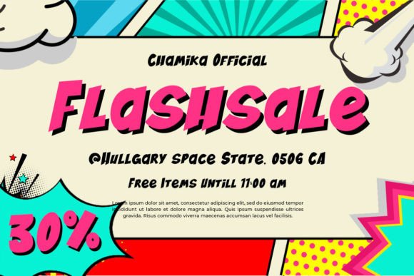 Chamika Font - Preview 3