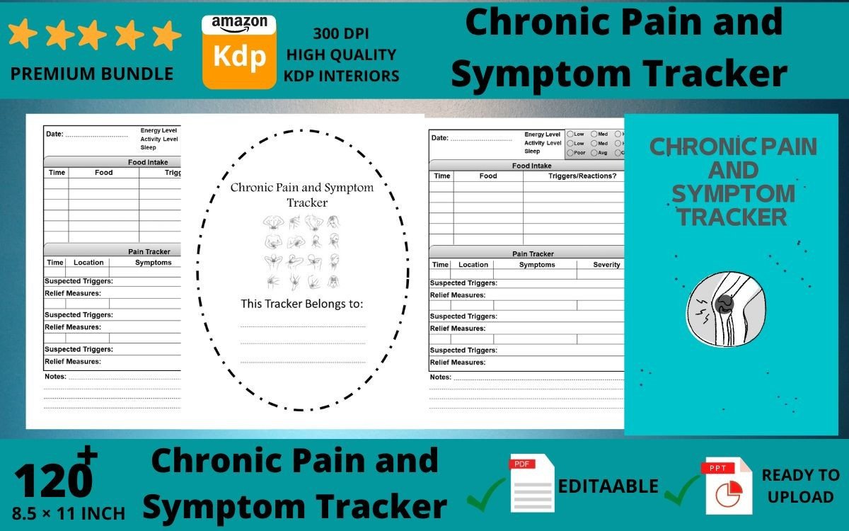 Chronic Pain and Symptom Tracker Graphic by ba10 Design · Creative Fabrica