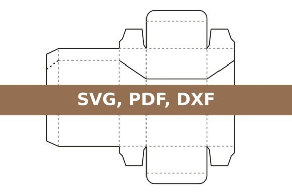 cigarette box layout Cigarette Box Template · Creative Fabrica