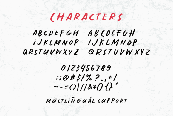Diary Notes Font - Preview 3