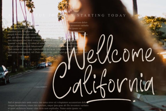 Fallpoint Font - Preview 3