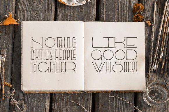 Fishtail Font - Preview 2