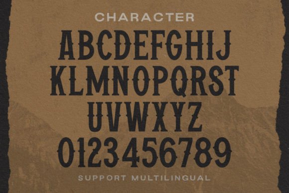 Forsaken Font - Preview 6