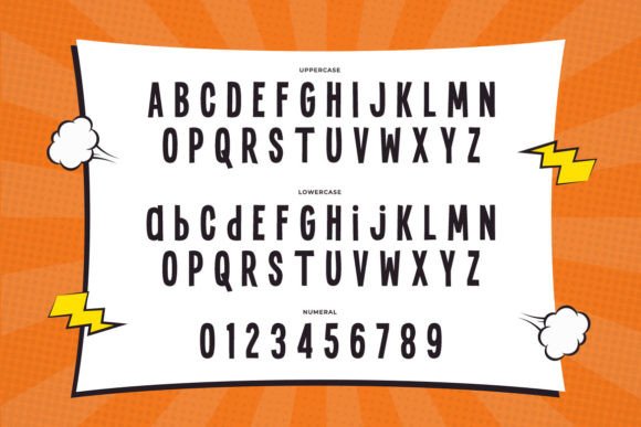 Gralliec Font PNG with transparent background - Preview 1