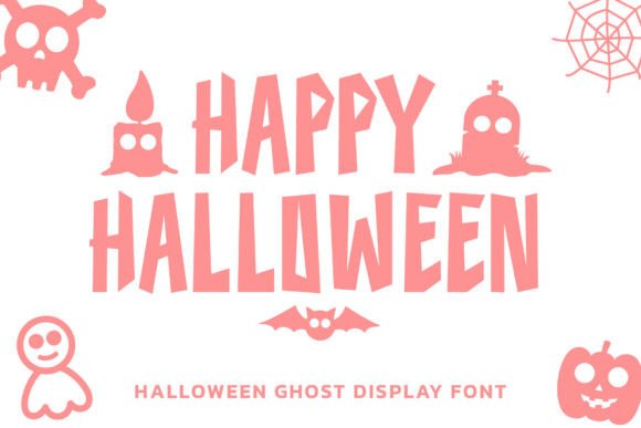 Halloween Ghost Duo Font - Preview 2