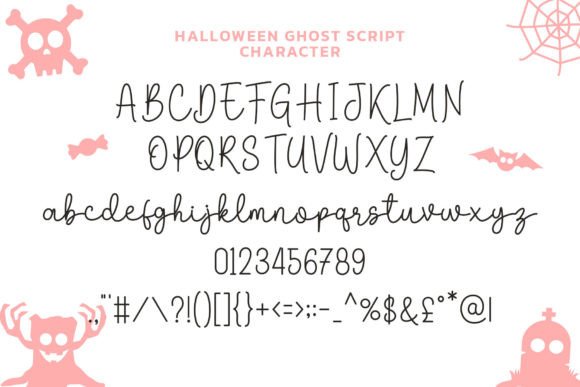 Halloween Ghost Duo Font - Preview 6