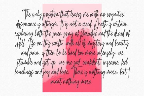 Jim Holly Font - Preview 1