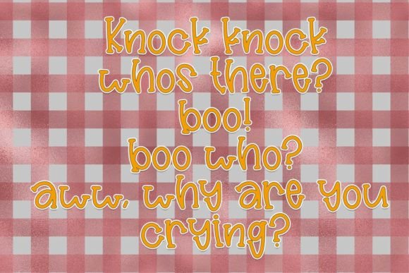 Muffin Jokes Font PNG with transparent background - Preview 2