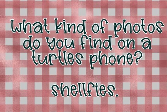 Muffin Jokes Font PNG with transparent background - Preview 3