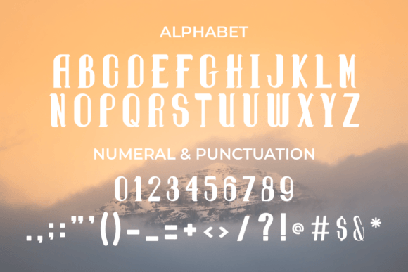 Nurhachi Font PNG with transparent background - Preview 1