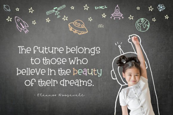 Reach for the Stars Font PNG with transparent background - Preview 2
