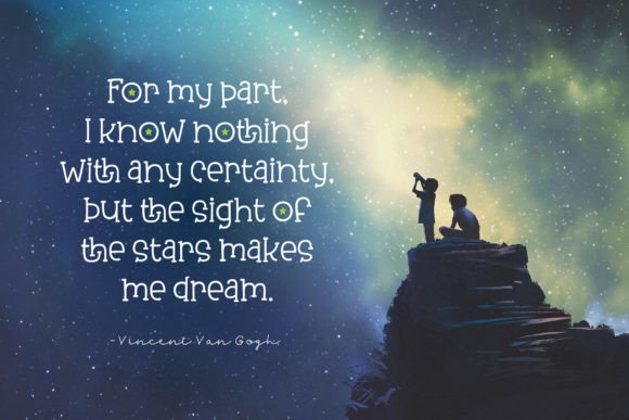 Reach for the Stars Font PNG with transparent background - Preview 4