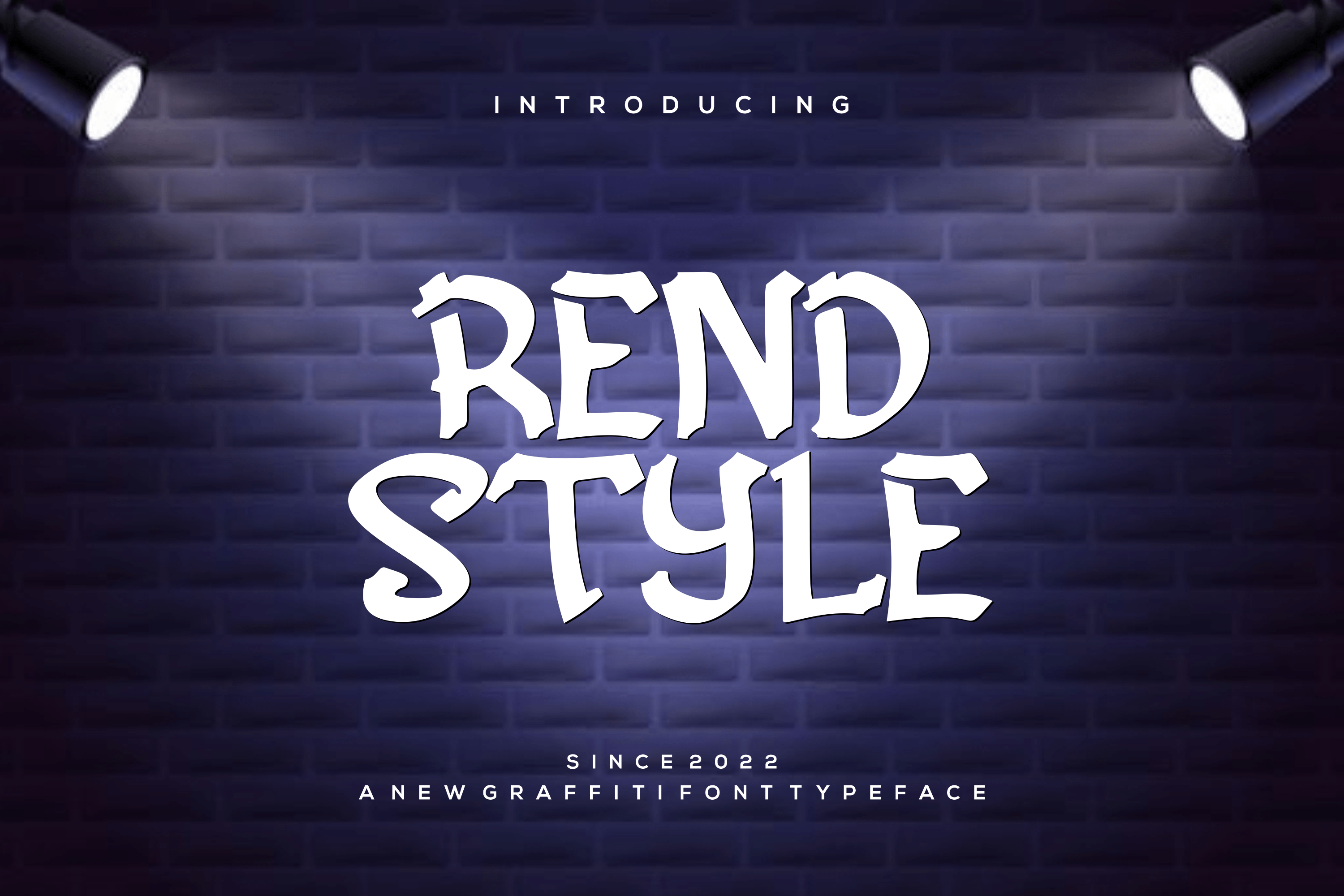 Rendstyle Font by riotama85 · Creative Fabrica