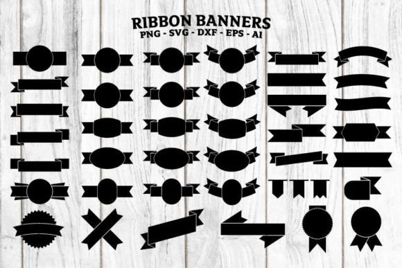 Ribbon Banner SVG - Ribbon Vector & PNG