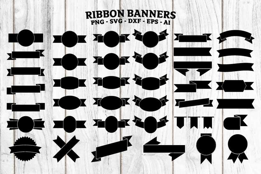Ribbon Banner SVG - Ribbon Vector & PNG