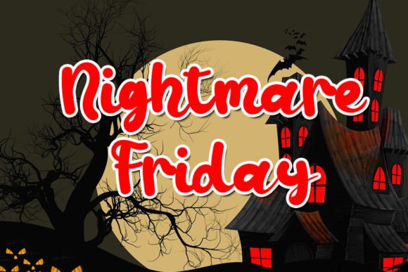 School Halloween Font PNG with transparent background - Preview 1