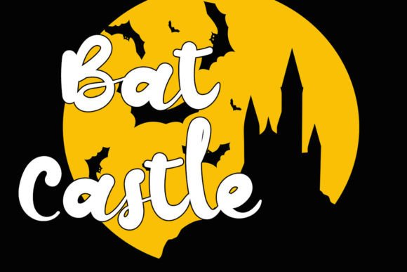 School Halloween Font PNG with transparent background - Preview 2