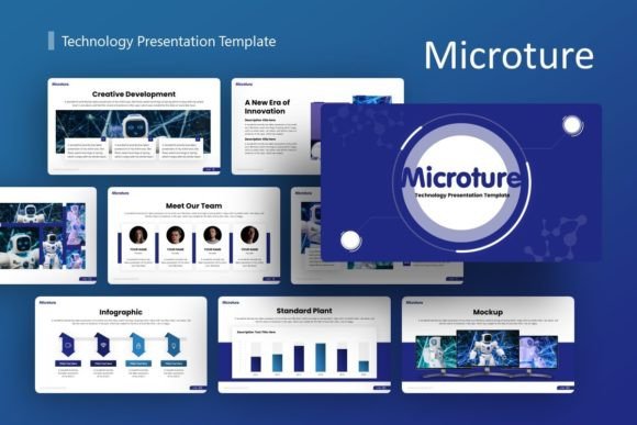 Preview of Technology Presentation - Microture technology presentation template