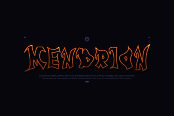 Anterow Font - Preview 2