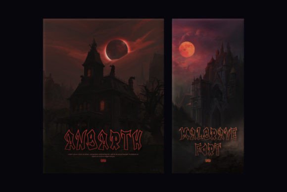 Anterow Font - Preview 4