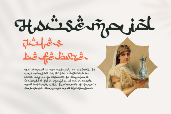 Arabic Script Font - Preview 4