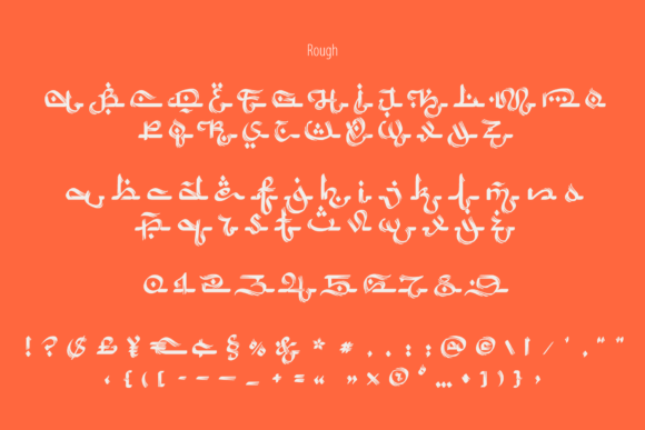Arabic Script Font - Preview 1