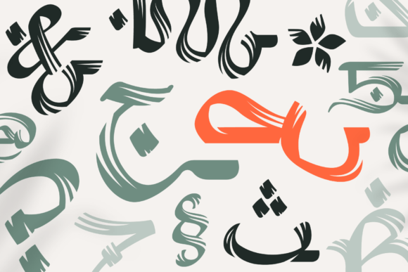 Arabic Script Font - Preview 6