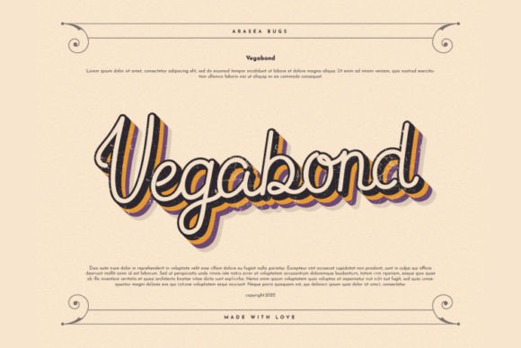 Arasea Bugs Font - Preview 2