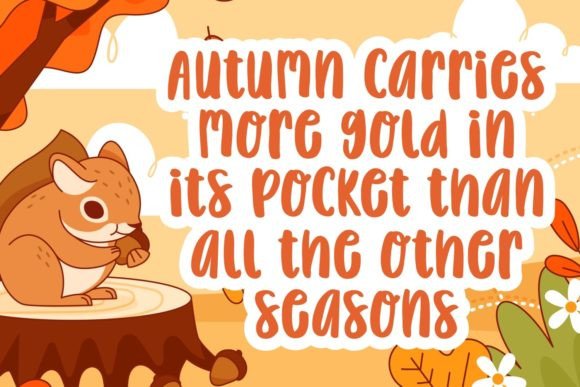 Autumn Dreams Font - Preview 1