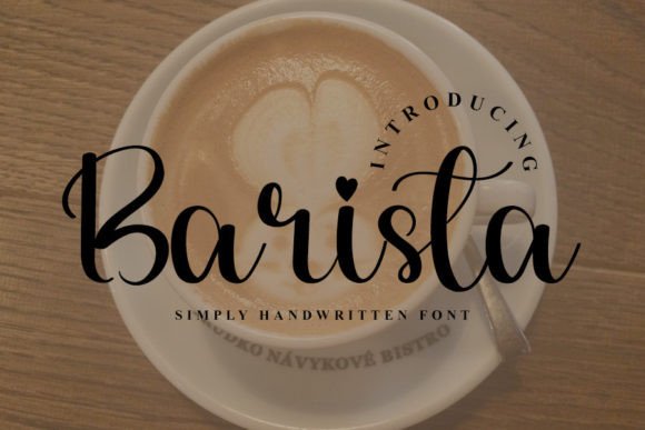 Barista Font - Preview 5