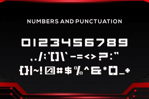Beavesspeed Font - Preview 3