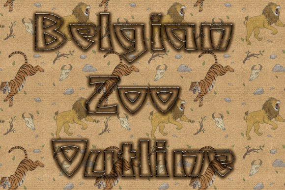 Belgian Zoo Font - Preview 2