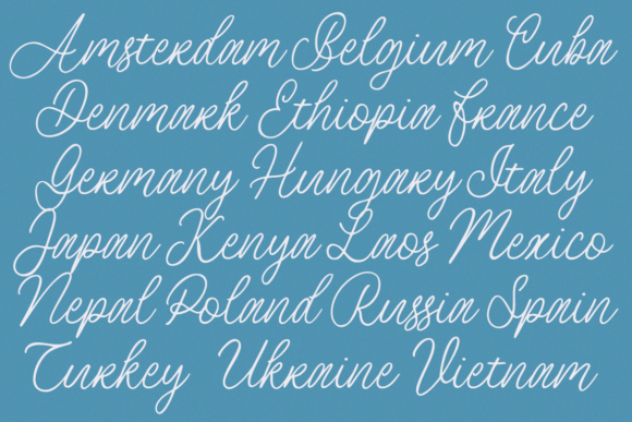Berlina Font - Preview 5