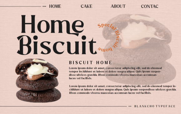 Blankcho Font - Preview 4